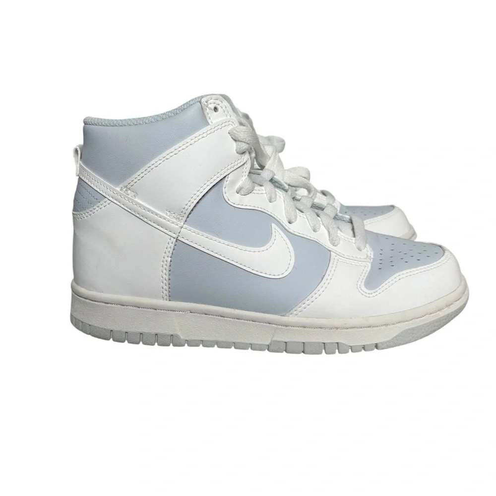 Nike Dunk High (GS) Summit White Pure Platinum Kids Unisex Size 6Y